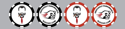 Melrose Poker Chips/Ball Markers (RED)